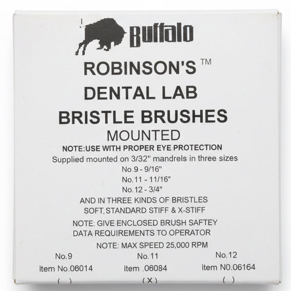 [Buffalo] Robinson's Brush #11 Stiff (144 Ea) No.06084