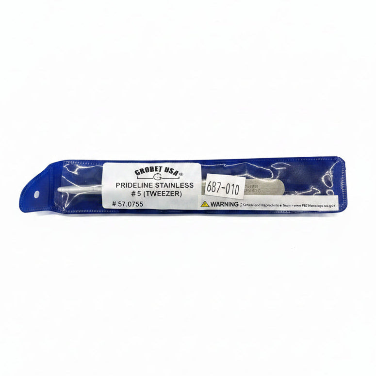 [GROBET] Foil Tweezer #5 (1/pk)