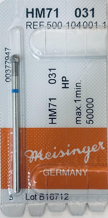 [Meisinger] HP Bur HM 71 - 025, 031, 040, 050 - 1/PK