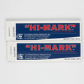 [California Dental Products] Articulating Paper Hi Mark Red/Blue Micro Thin .0015 (4 book/pk, 40 sheets/book)