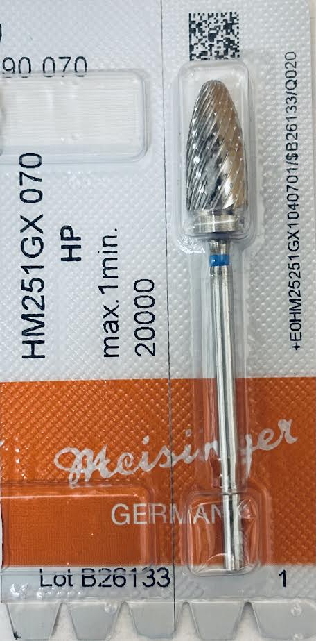[Meisinger] HP Bur HM 251 GX - 040, 070 - 1/PK