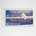 [California Dental Products] Articulating Paper Hi Mark Red/Blue Medium .003 (4/pk)