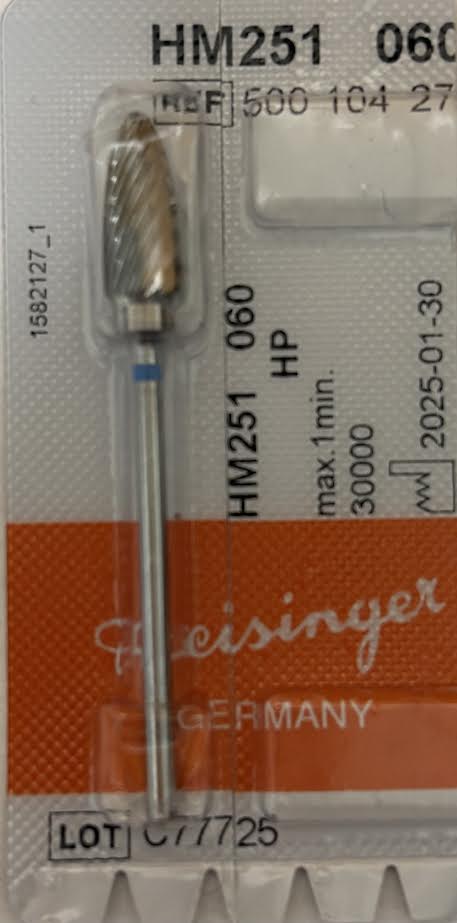 [Meisinger] HP Bur HM 251 060 1/PK