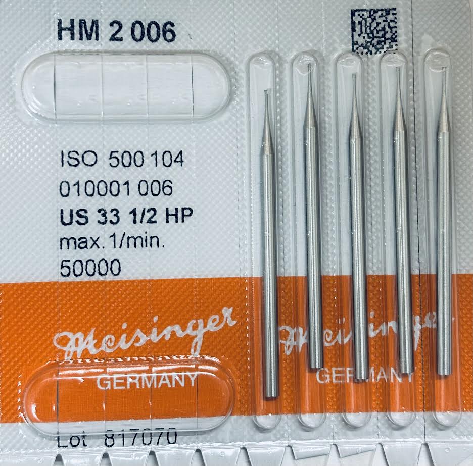 [Meisinger] HP Bur HM 2 - 33 1/2, 34, 35, 36, 37, 38, 39 - 5/PK