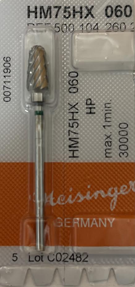 [Meisinger] HP Bur HM 75HX 060 1/PK