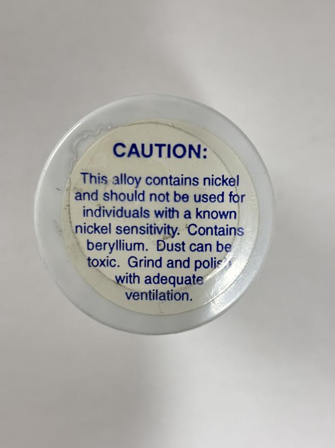 [MATECH] CERADIUM Non-precious Ceramic Alloy 5 Troy oz