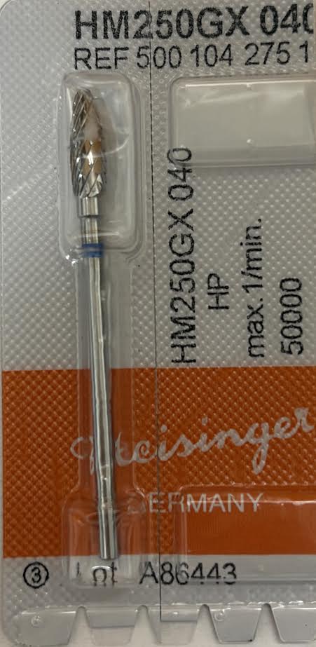 [Meisinger] HP Bur HM 250GX 040 1/PK