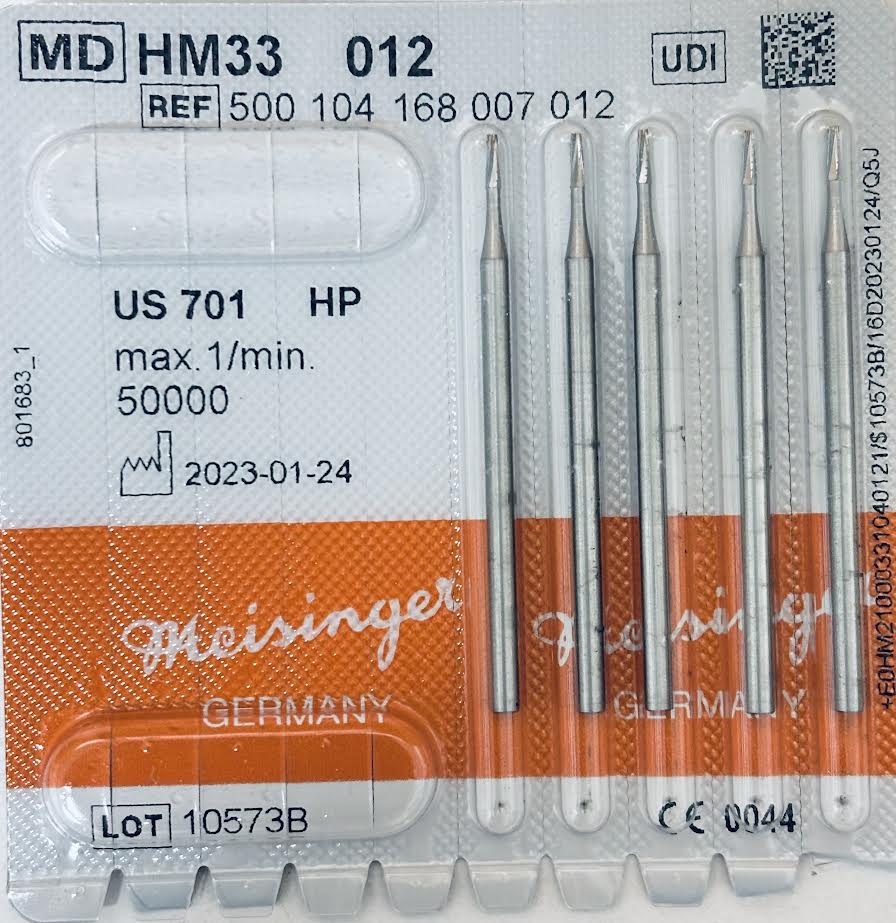 [Meisinger] HP Bur (HM33 - 699, 700, [MD] 701), HM33L -[MD] 699L, [MD] 700L, 701L, [MD] 702L, 703L)) - 5/PK