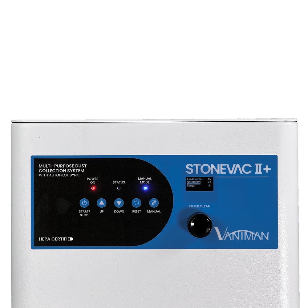 [Vaniman] StoneVac II Plus – 10202 (Dust Collectors Special Application) ( w | w/o Pre - Filter Accumulator )