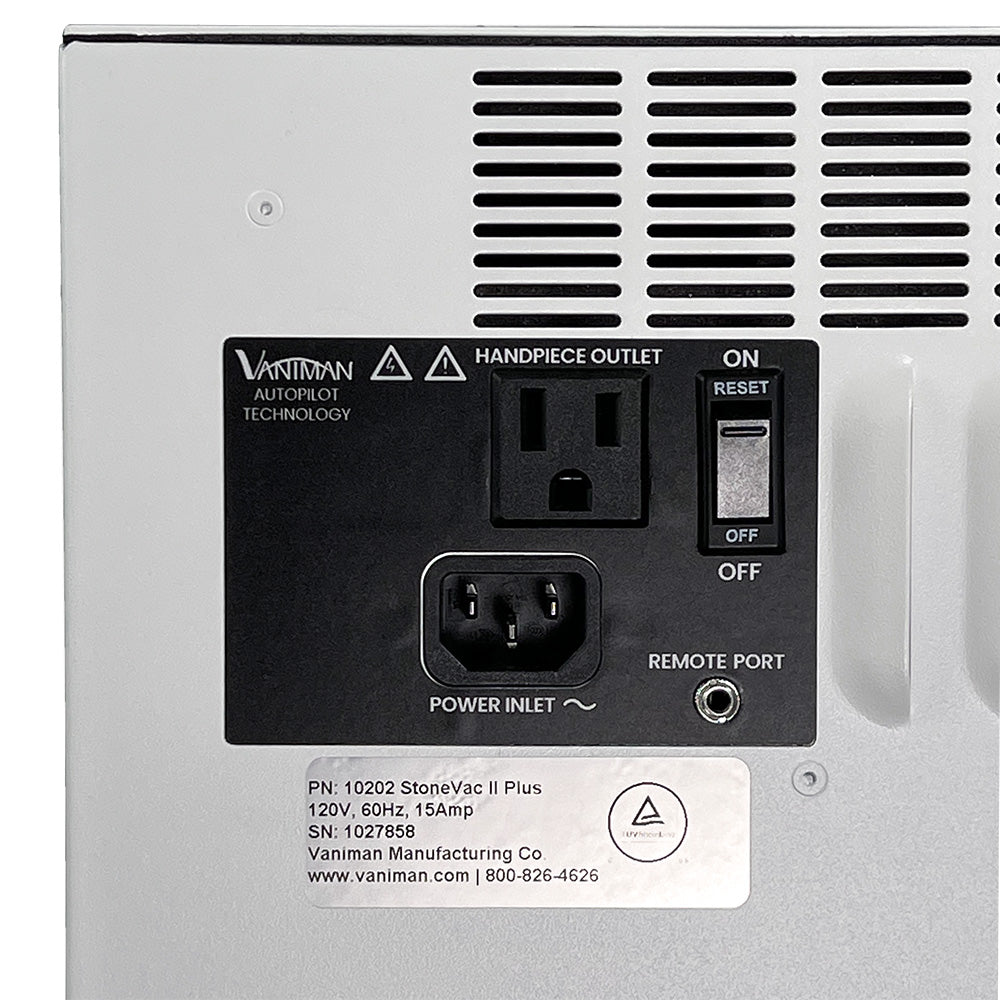 [Vaniman] StoneVac II Plus – 10202 (Dust Collectors Special Application) ( w | w/o Pre - Filter Accumulator )