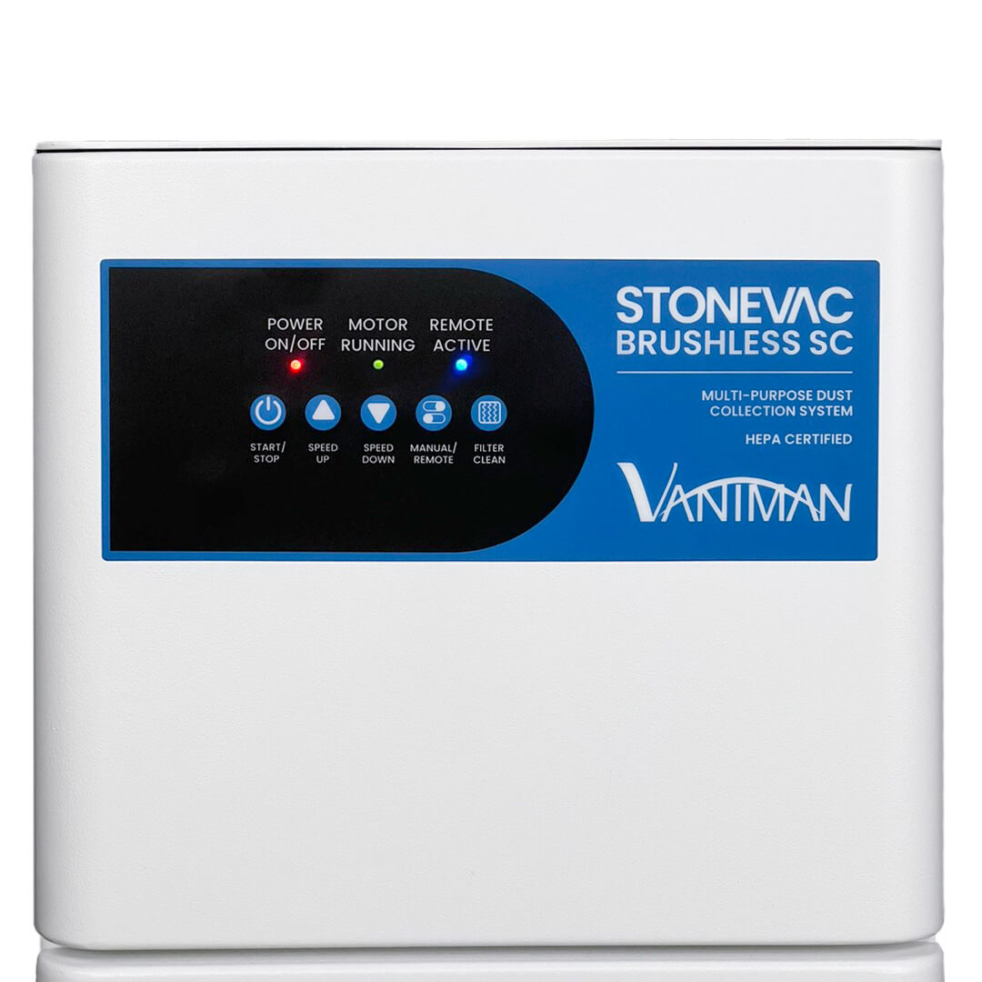 [Vaniman] StoneVac Brushless SC – 10240 (Dust Collectors Special Application) ( w | w/o Pre - Filter Accumulator )