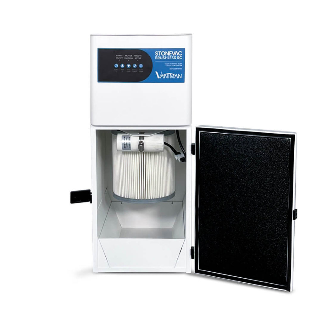 [Vaniman] StoneVac Brushless SC – 10240 (Dust Collectors Special Application) ( w | w/o Pre - Filter Accumulator )