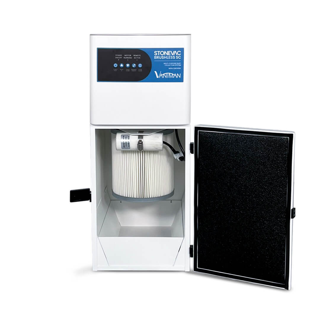 [Vaniman] StoneVac Brushless SC – 10240 (Dust Collectors Special Application) ( w | w/o Pre - Filter Accumulator )
