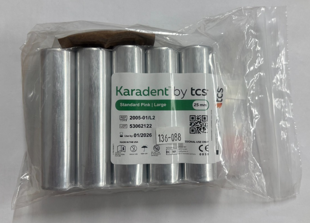 [TCS] Karadent Standard Pink 2005-01/L2 Large 25mm