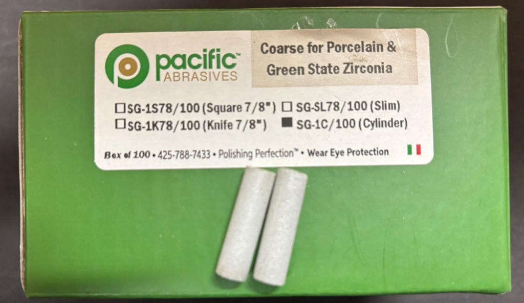 [Pacific Abrasives] Porcelain Polishers Silicone Carbide Light Blue and White