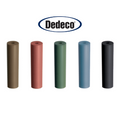 [Dedeco] Classic - Brown,Red,Blue,Green,Black - Rubber Cylinders 15/16" x 1/4" x 1/16"