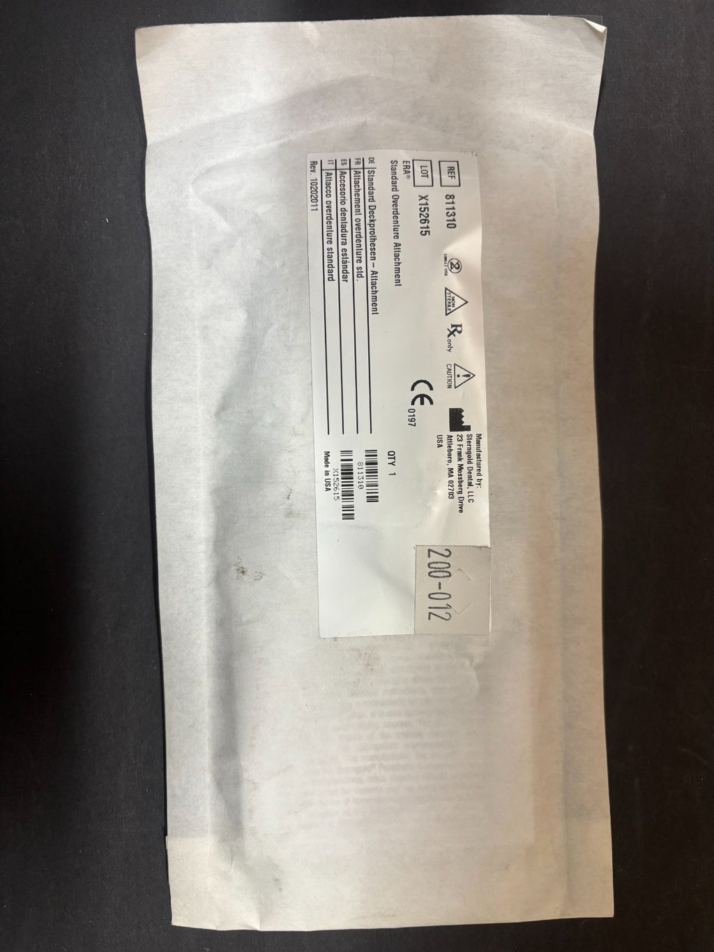 [Sterngold] (Micro-ERA, ERA) (Overdenture/Partial) Attachments and Metal Jackets