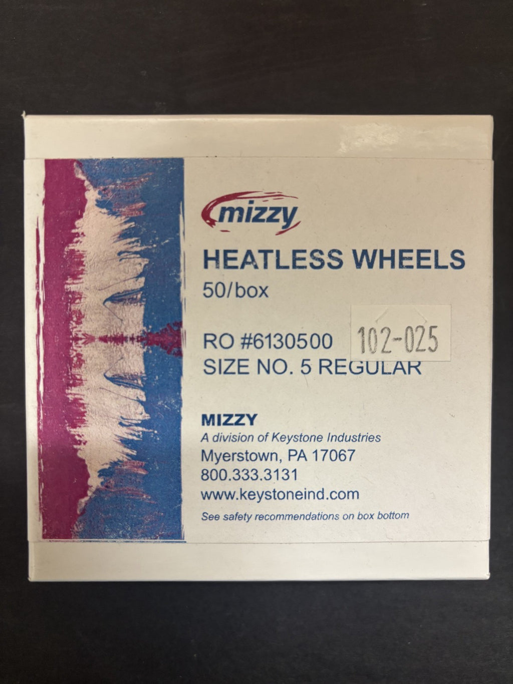 [Mizzy] Heatless Wheel Regular #1, 2, 3, 4, 5, 6, 8, 15 - 50Pkg
