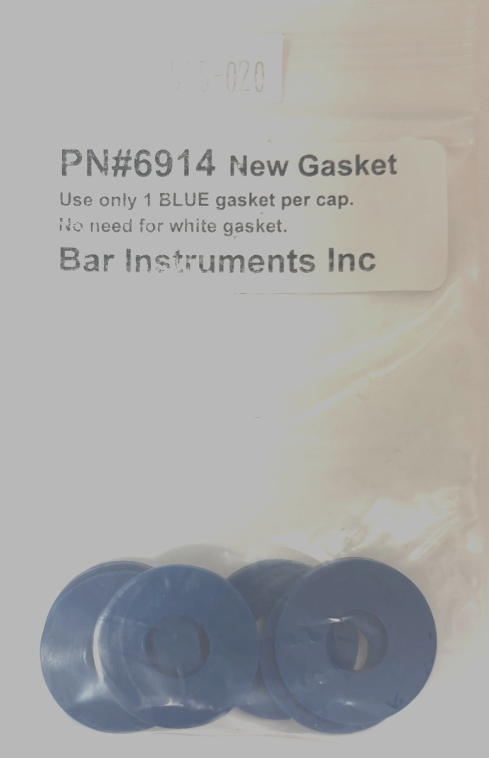[Bar Instruments] STEAMER GASKET 6pcs PN# 6914
