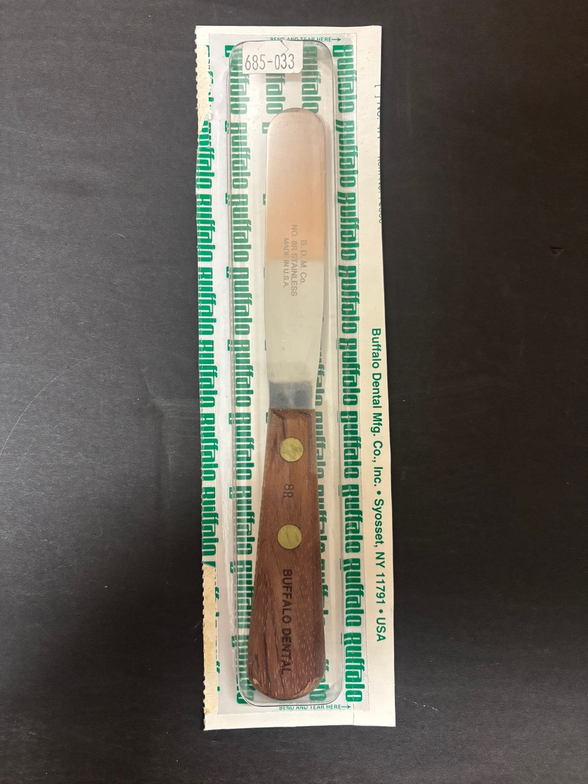 [Buffalo] Spatulas / Wood Handle 2R FLEXIBLE, 3R STIFF, 8R STIFF. 10R x-STIFF