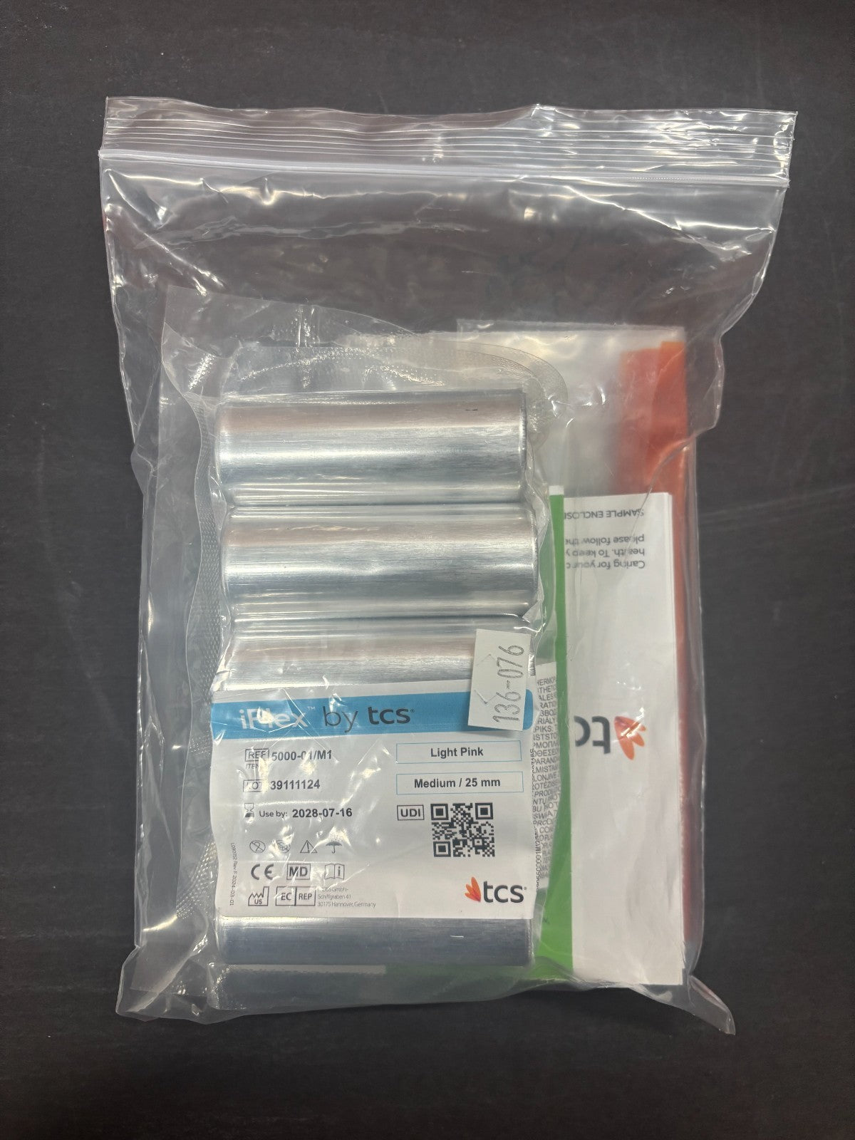 [ TCS ] iFlex Light Pink 5000-01/M1 Medium , 5005-01/L1 Large 25mm