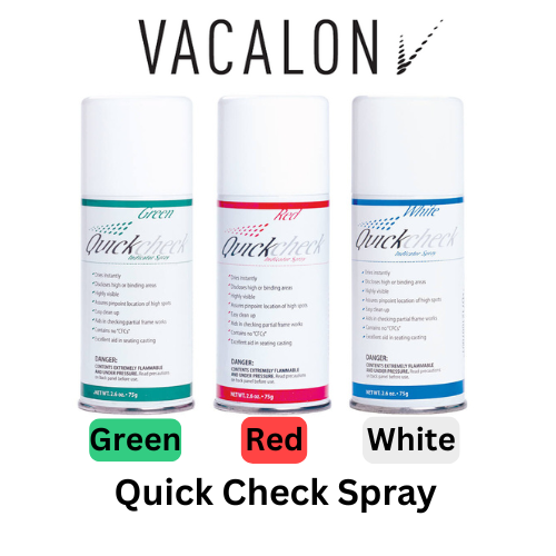 [ VACALON ] Quick Check Spray ( Green, Red, White ) 225 ml / 75 grams
