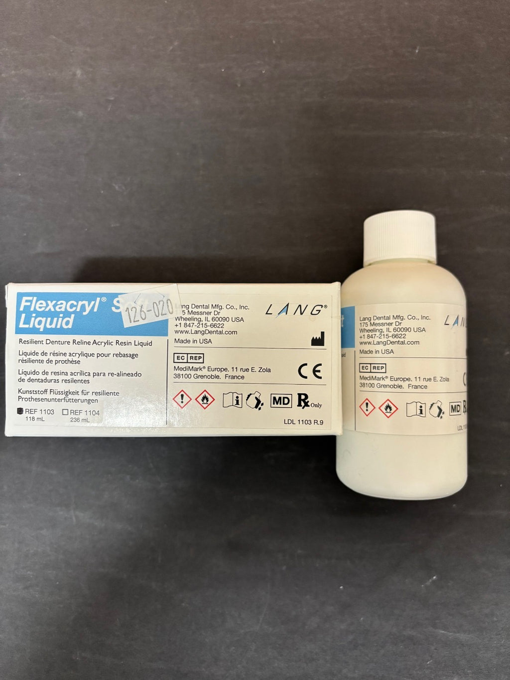 [ Lang ] Flexacry Soft Package ( Clear & P1 ) 100g set, Liquid only, Powder Only