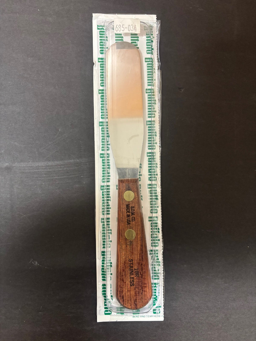 [Buffalo] Spatulas / Wood Handle 2R FLEXIBLE, 3R STIFF, 8R STIFF. 10R x-STIFF