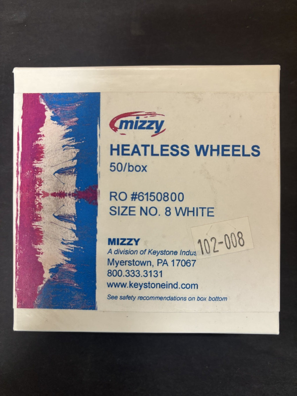 [Mizzy] [BesQual] Heatless Wheel White #1, 2, 4, 5, 6, 7, 8 (Mizzy), 3 (BesQual) 50Pkg