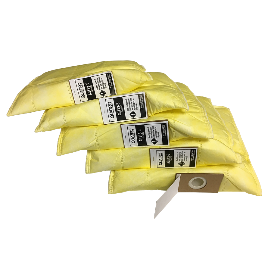 [QUATRO] JET STREAM ANTI MICROBIAL FILTER BAGS AG-113-5(5 Each)