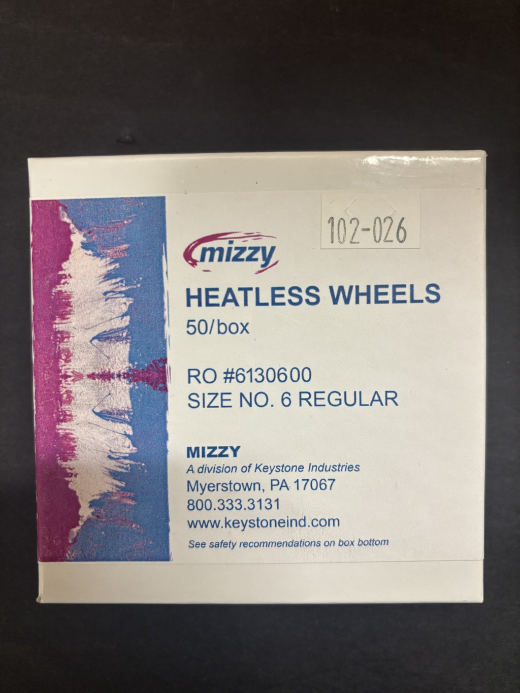 [Mizzy] Heatless Wheel Regular #1, 2, 3, 4, 5, 6, 8, 15 - 50Pkg