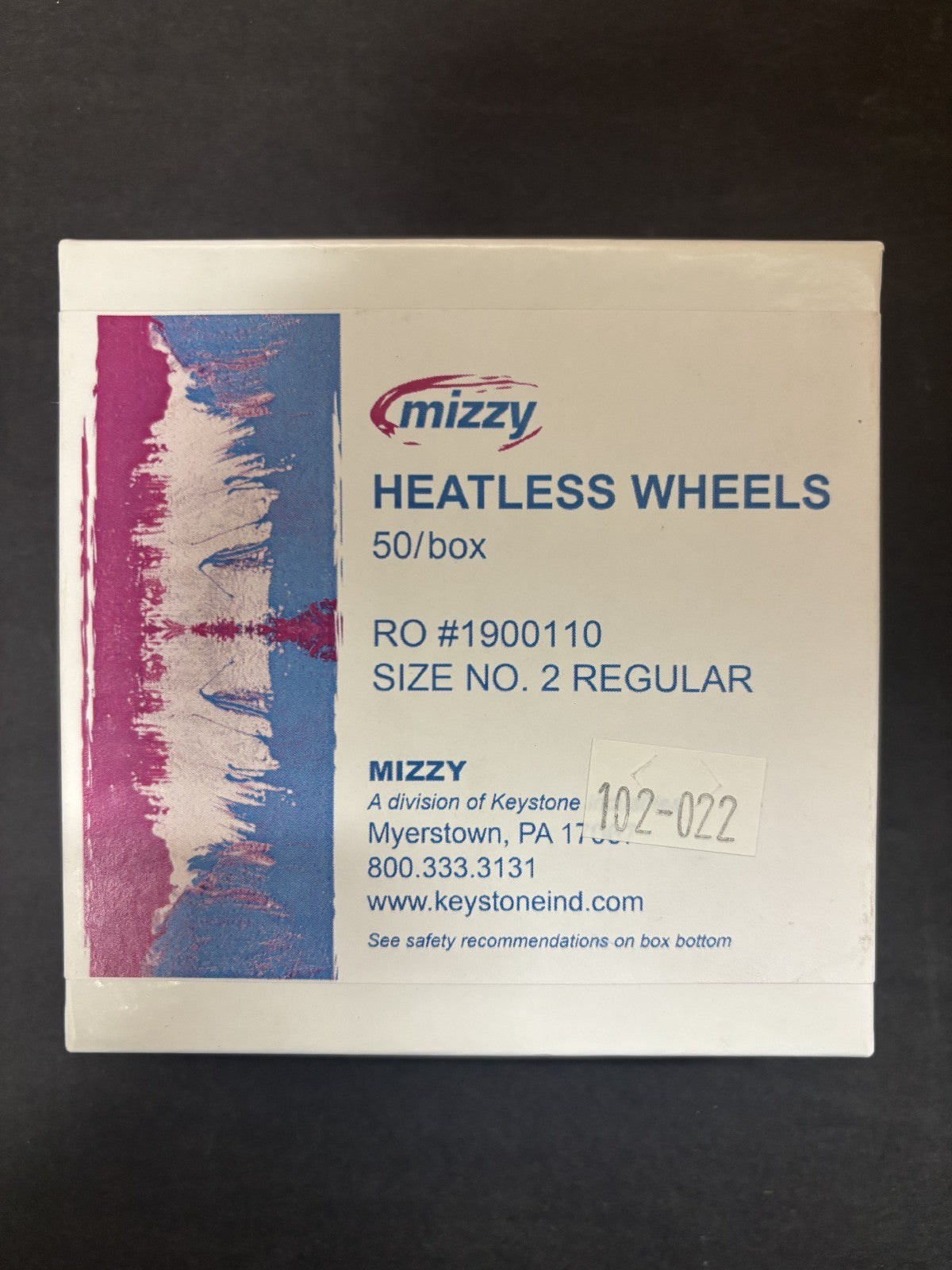 [Mizzy] Heatless Wheel Regular #1, 2, 3, 4, 5, 6, 8, 15 - 50Pkg