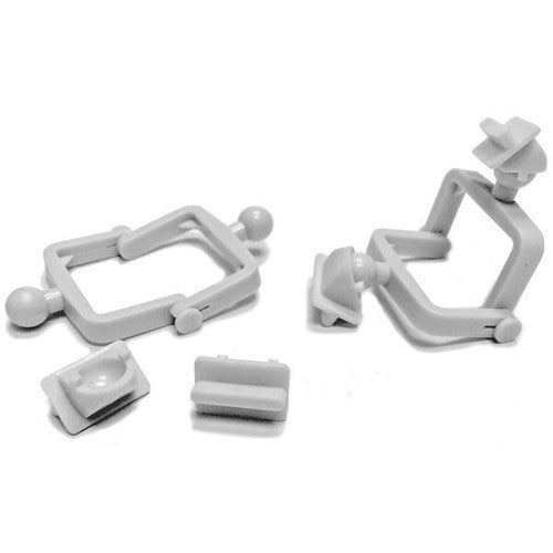 [DM] Dental Lab Crown and Bridge Disposable Plastic Articulators 100/pk [Black/White]