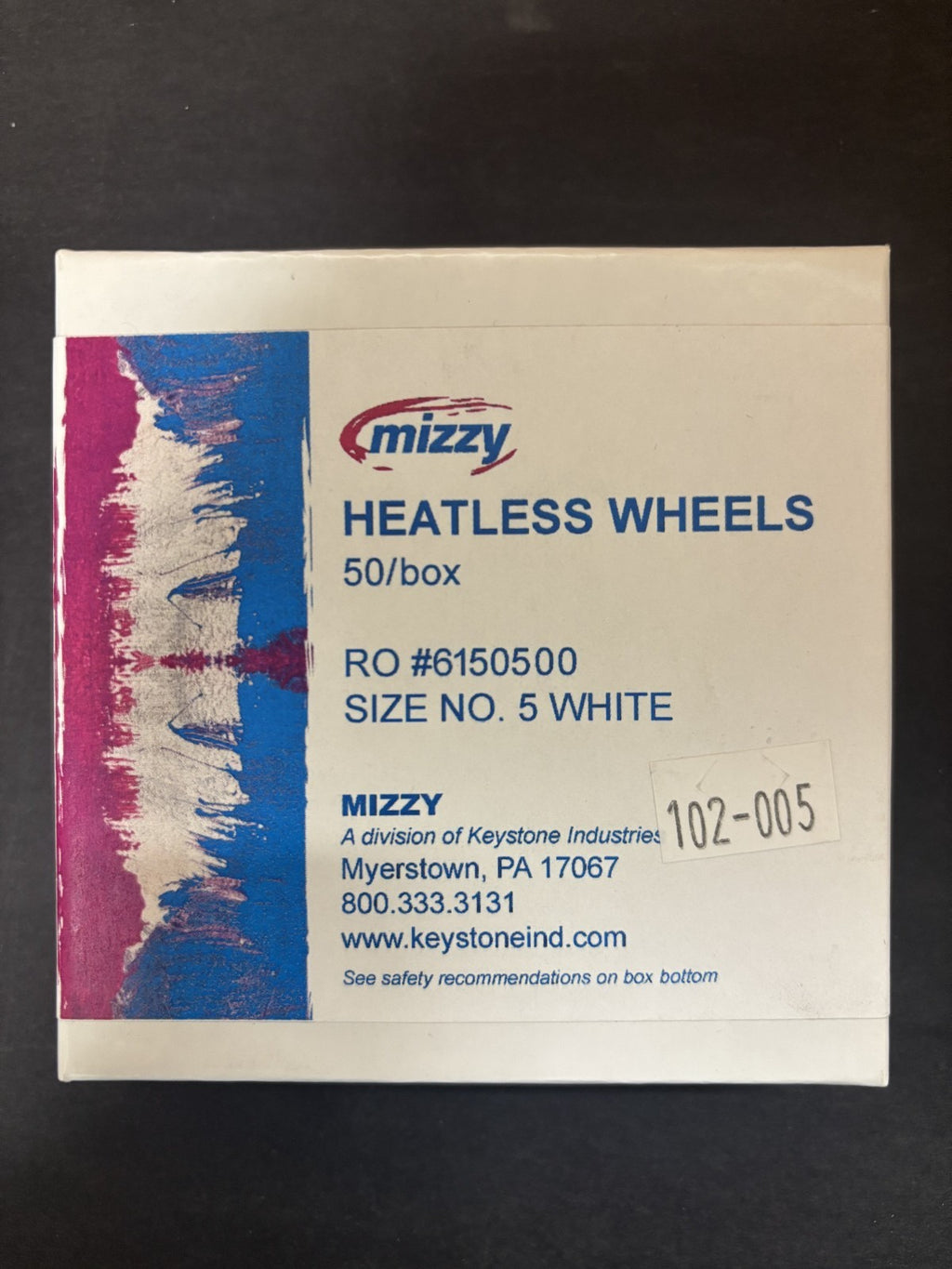 [Mizzy] [BesQual] Heatless Wheel White #1, 2, 4, 5, 6, 7, 8 (Mizzy), 3 (BesQual) 50Pkg