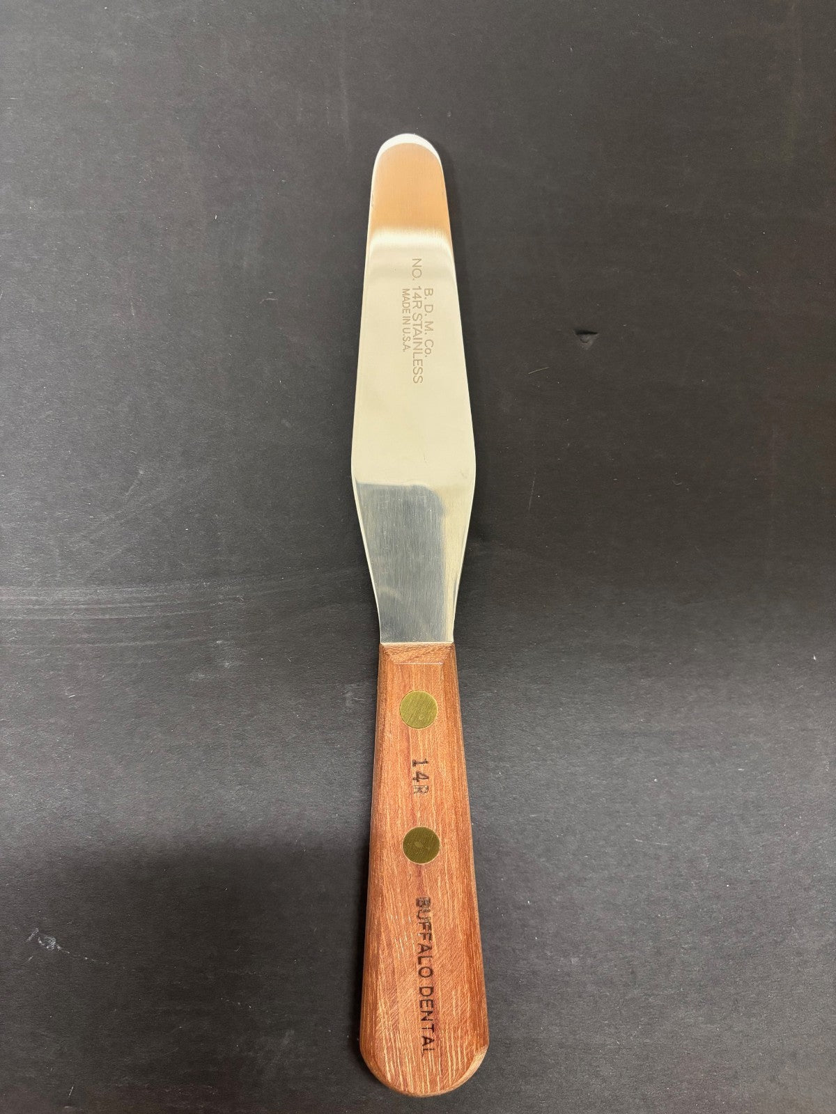 [Buffalo] Spatulas / Wood Handle 14R & 15R Rigid Blade