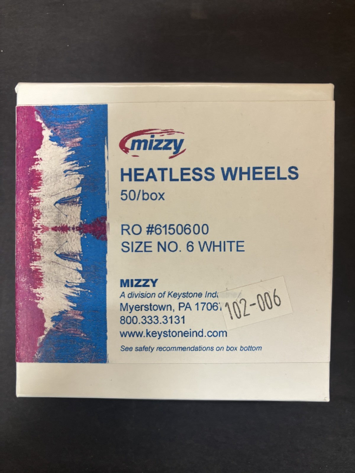 [Mizzy] [BesQual] Heatless Wheel White #1, 2, 4, 5, 6, 7, 8 (Mizzy), 3 (BesQual) 50Pkg