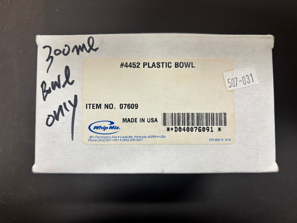 [WHIP MIX] #4452 VAC-U-MIXER 300ml BOWL ONLY