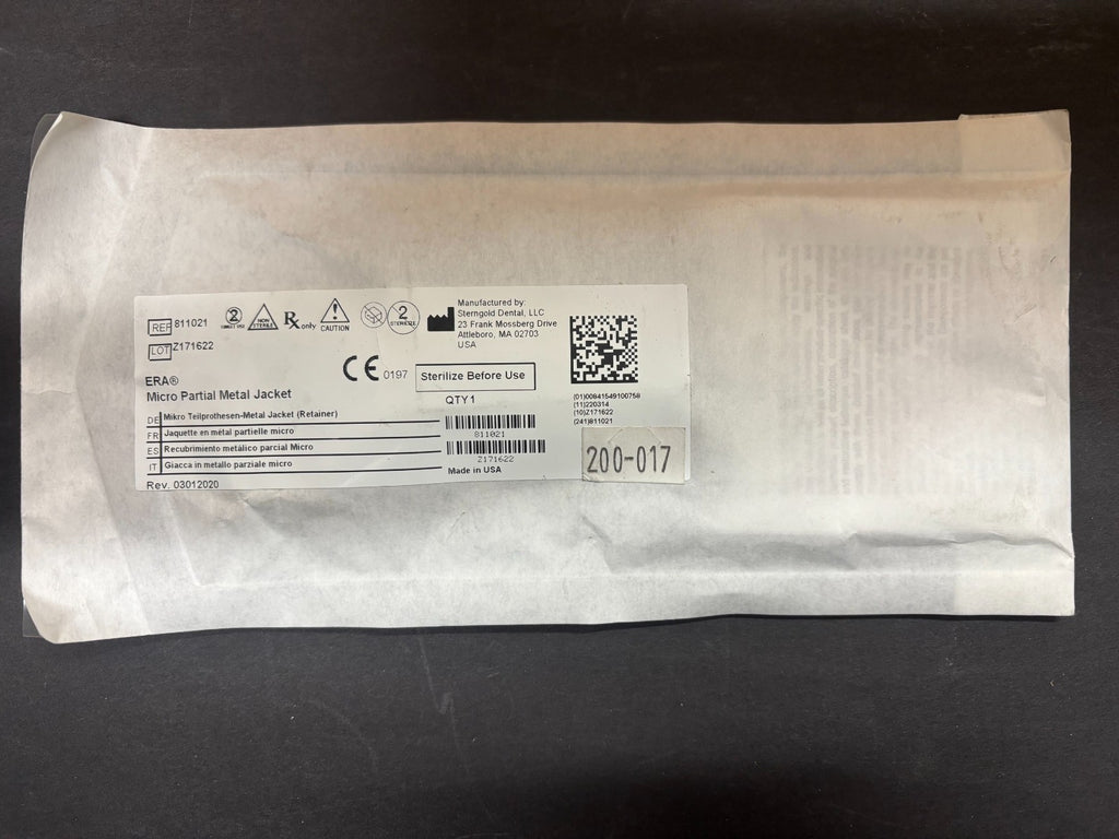 [Sterngold] (Micro-ERA, ERA) (Overdenture/Partial) Attachments and Metal Jackets