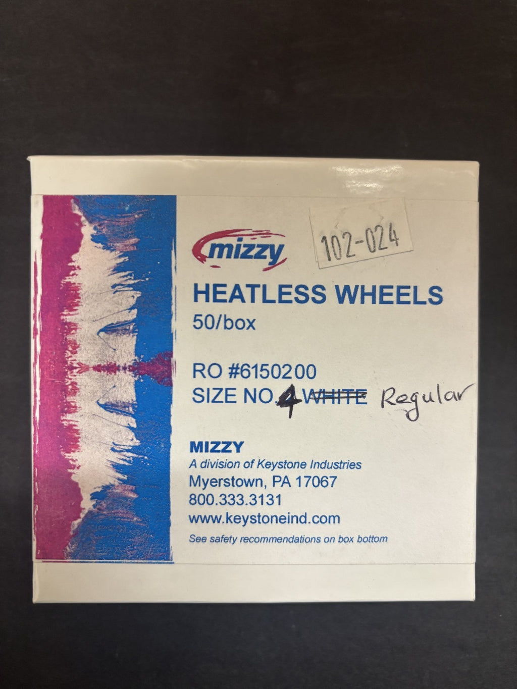 [Mizzy] Heatless Wheel Regular #1, 2, 3, 4, 5, 6, 8, 15 - 50Pkg