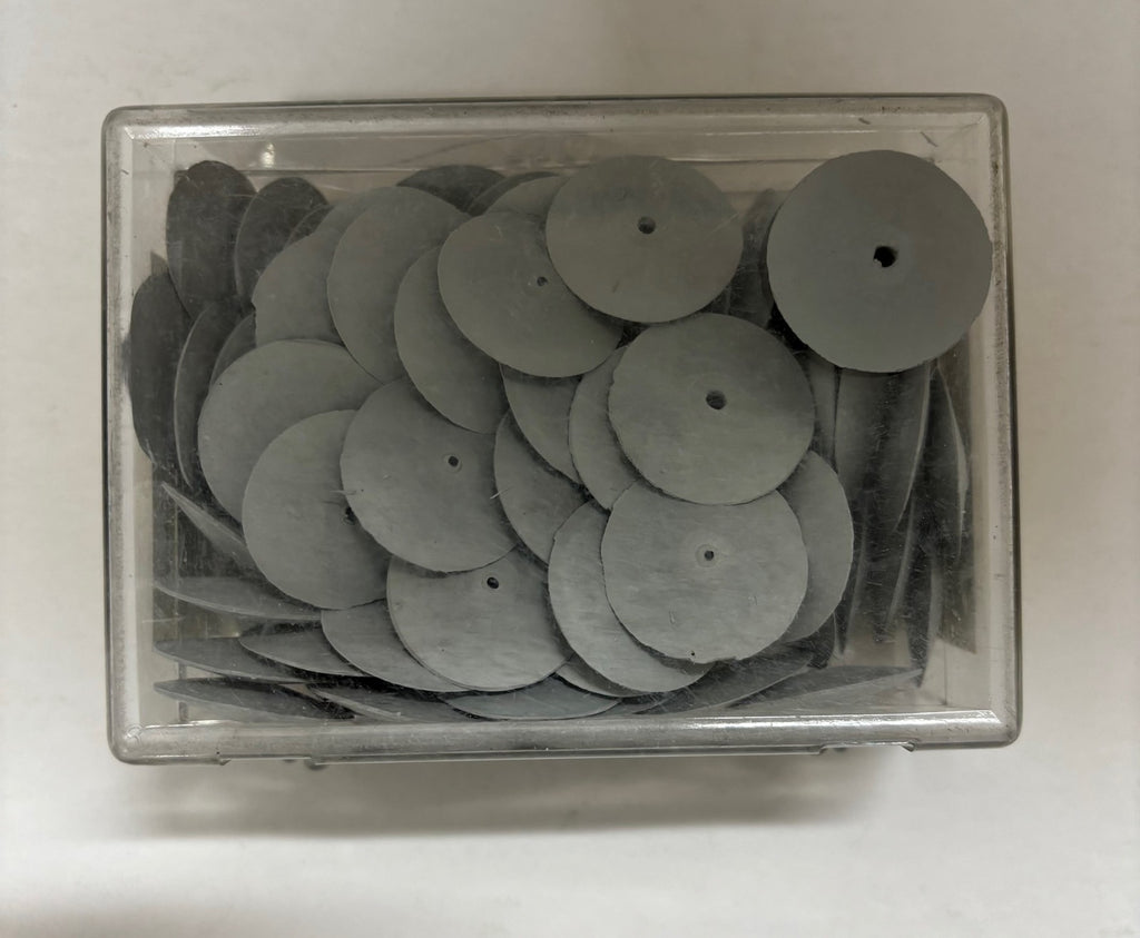 [ Pacific Abrasives ] Porcelain Silicone SG-4 KNIFE EDGE HIGH-GLAZE 7/8" 100/bx