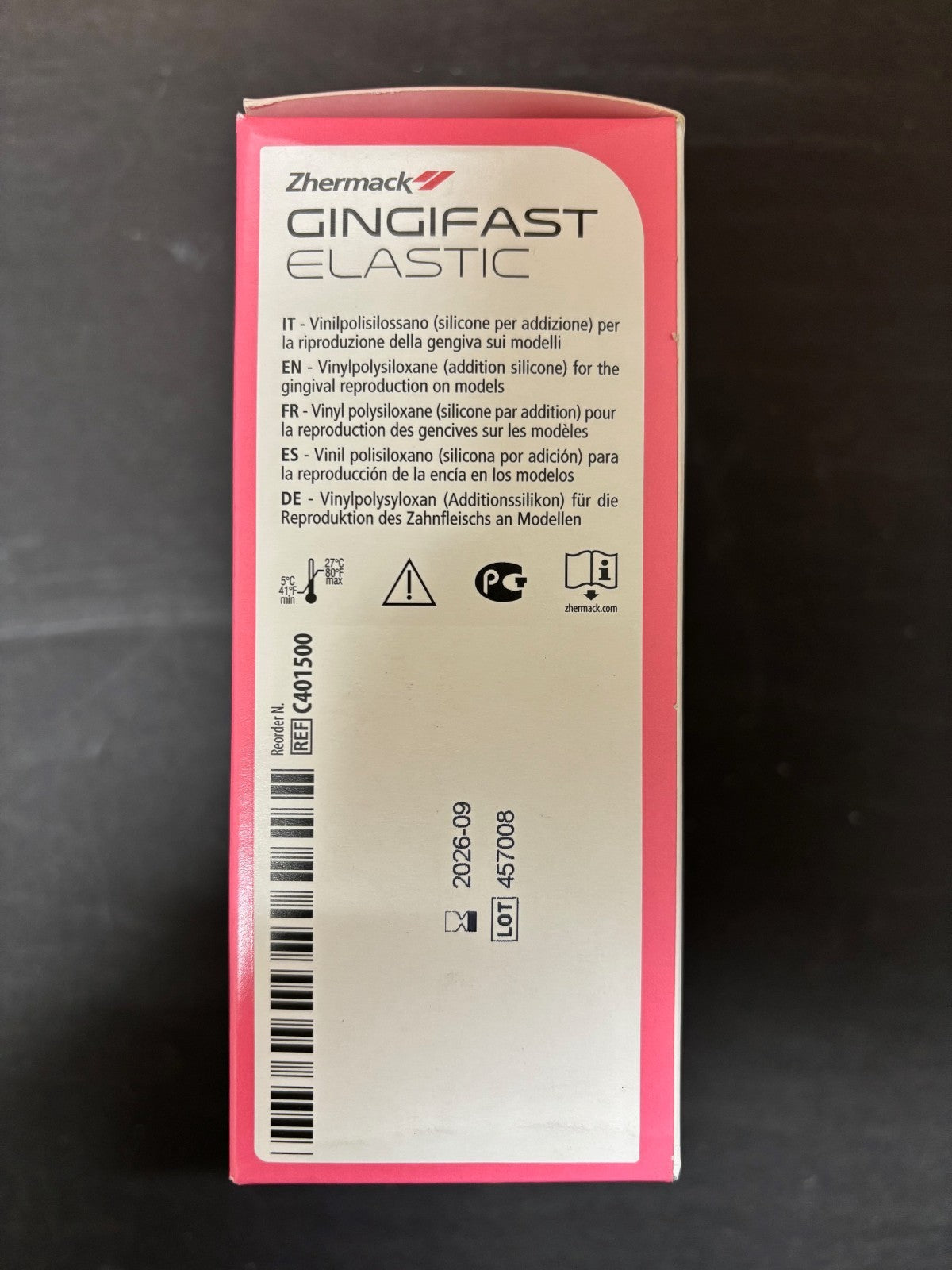 [ZHERMACK] GINGIFAST ELASTIC STANDARD PACK