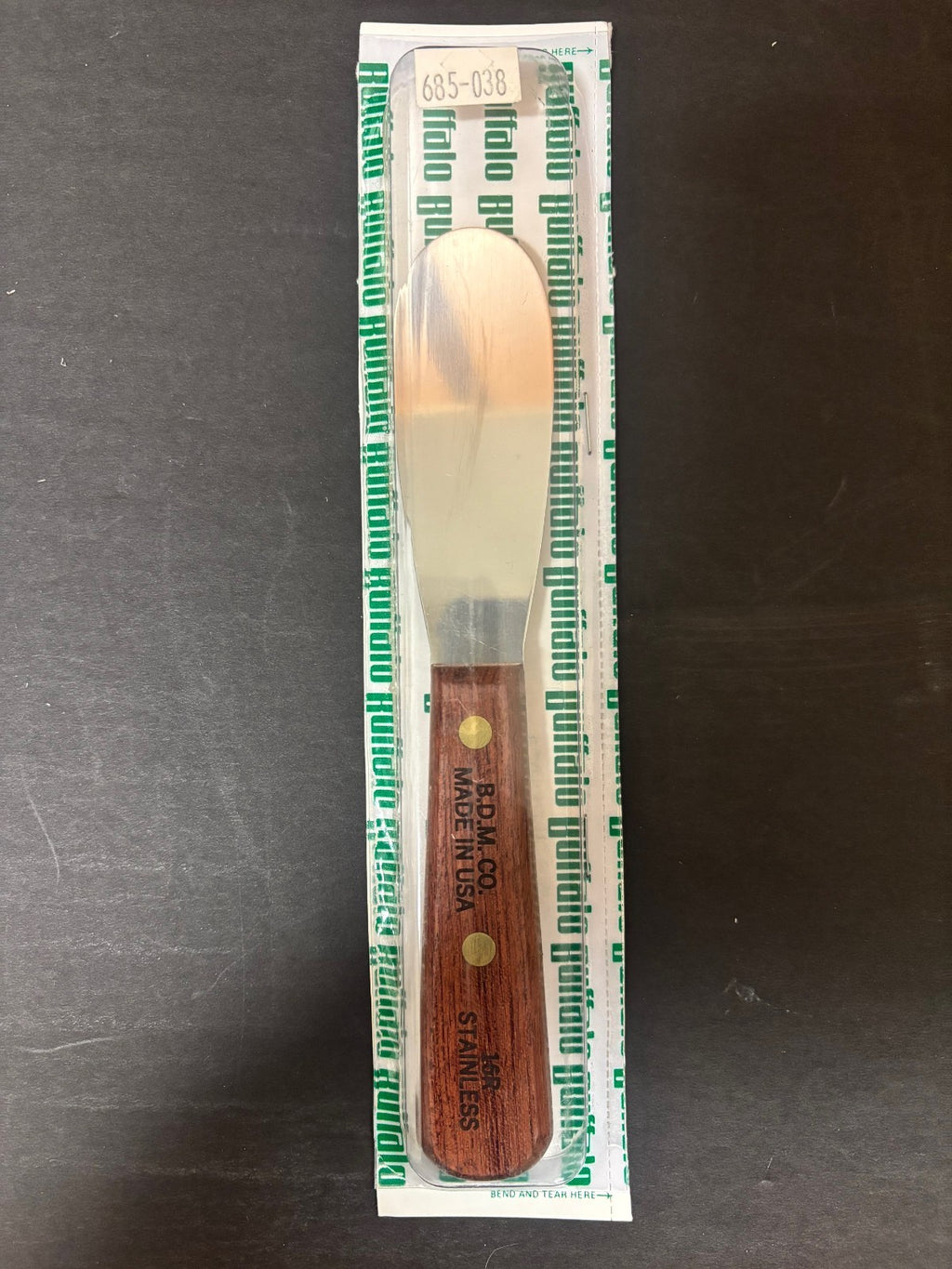 [Buffalo] Spatulas/ Wood Handle 11R FLEXIBLE, 14R Rigid Blade, 16R X-STIFF