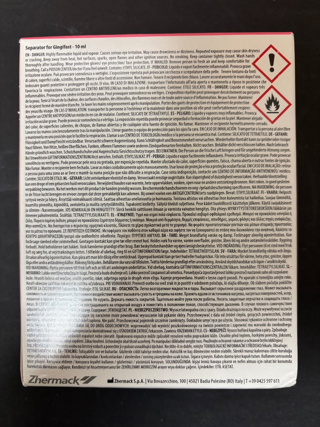 [ZHERMACK] GINGIFAST ELASTIC STANDARD PACK