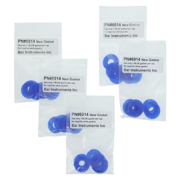 [Bar Instruments] STEAMER GASKET 6pcs PN# 6914