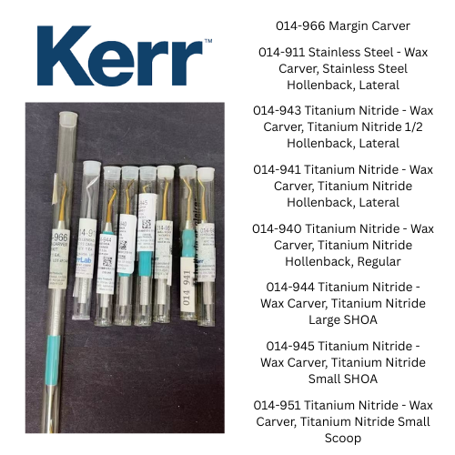 [Kerr] Wax Carvers 014 - [966, 911, 943, 941, 940, 944, 945, 951]