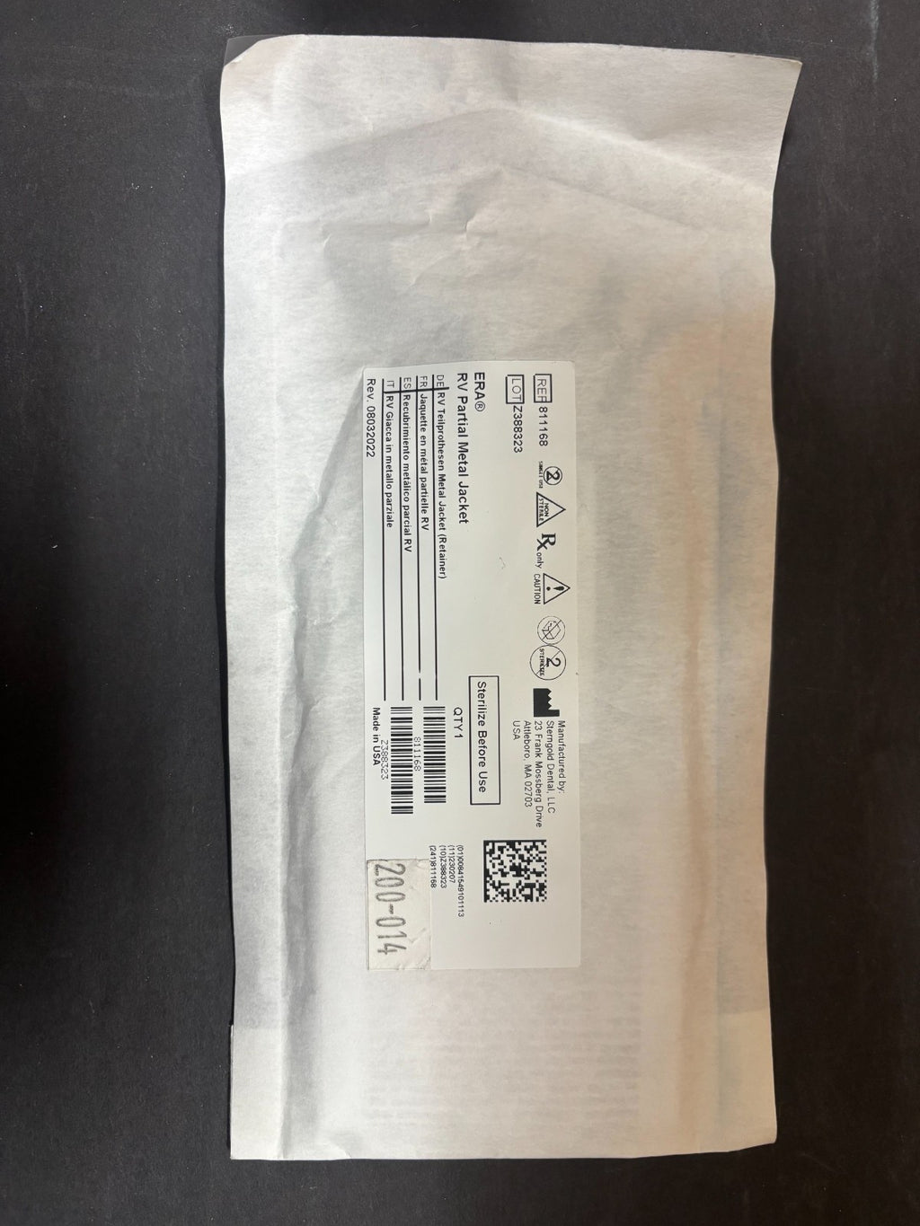 [Sterngold] (Micro-ERA, ERA) (Overdenture/Partial) Attachments and Metal Jackets