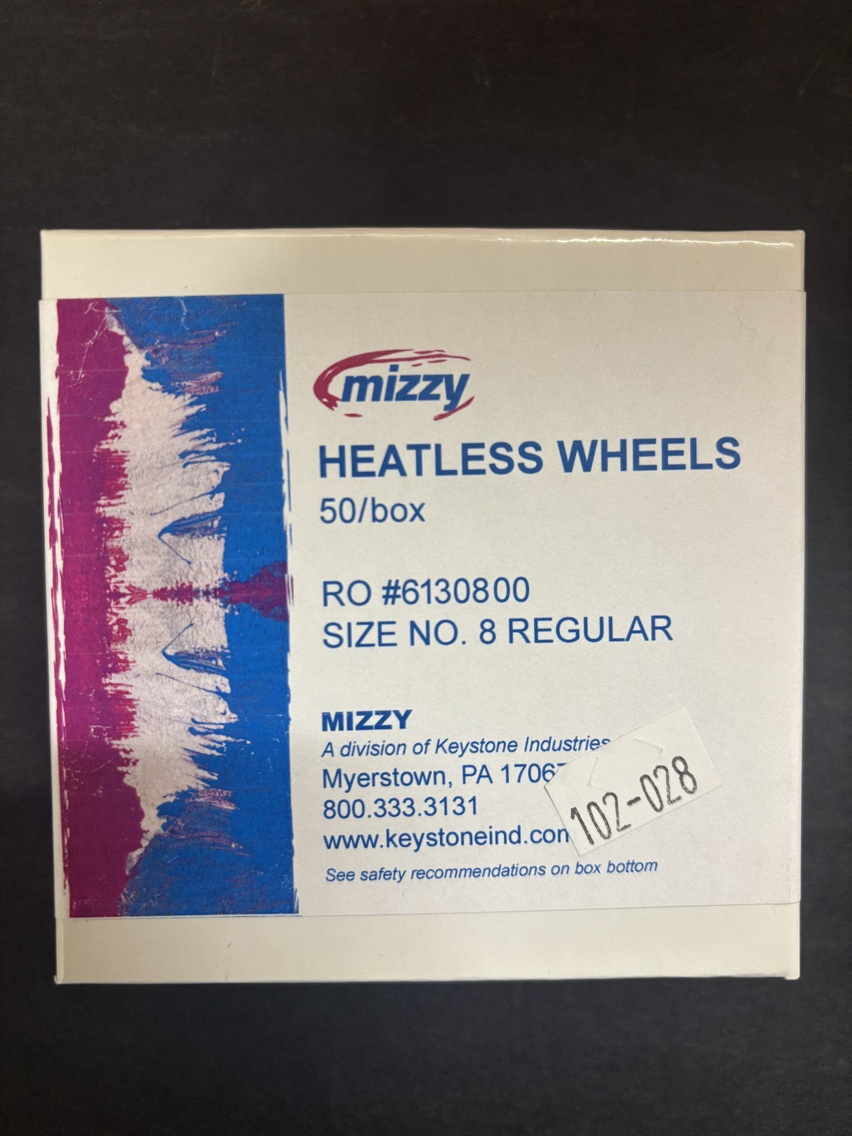 [Mizzy] Heatless Wheel Regular #1, 2, 3, 4, 5, 6, 8, 15 - 50Pkg