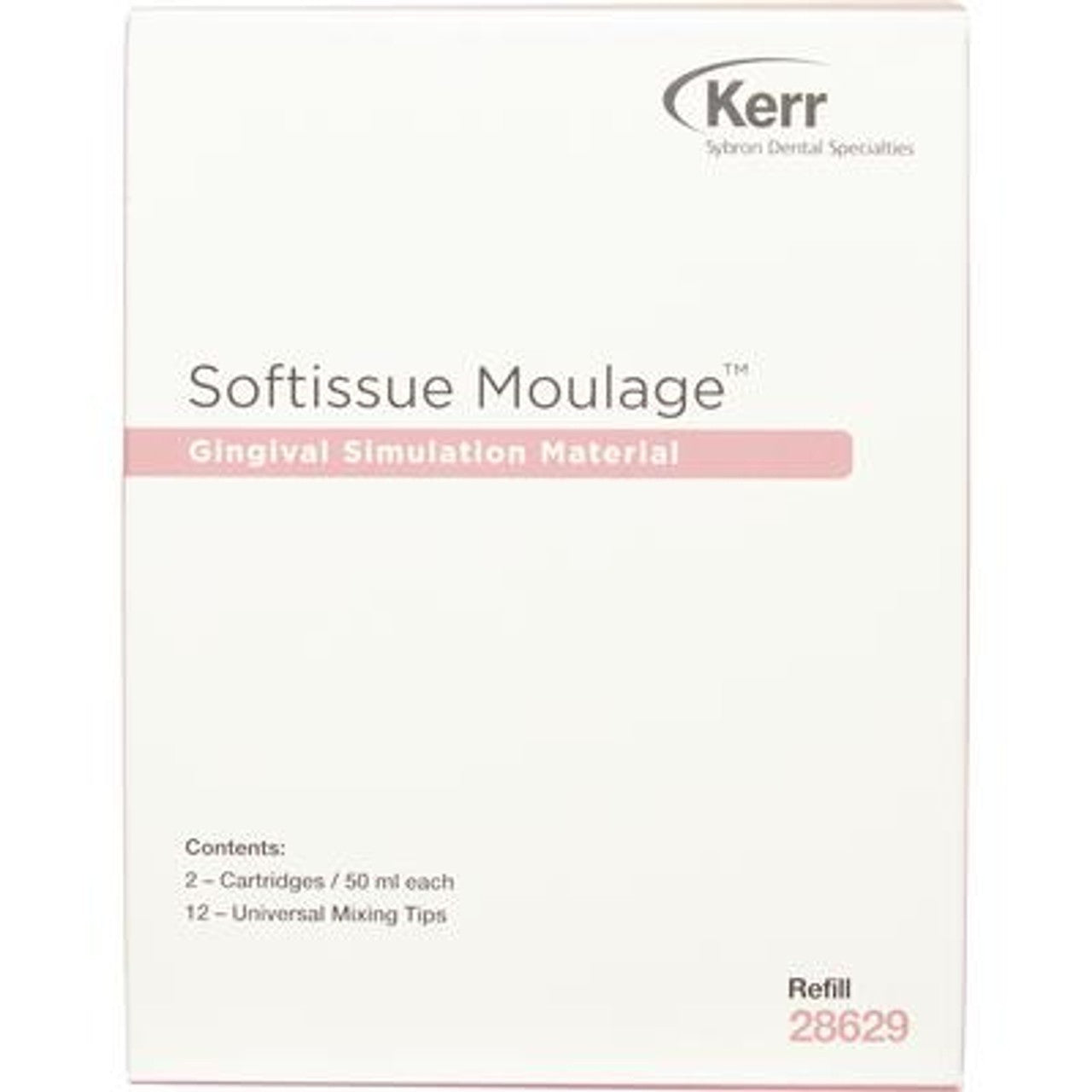 [Kerr] Softissue Moulage™ Gingival Simulation Material 2/PK REFILL #28629