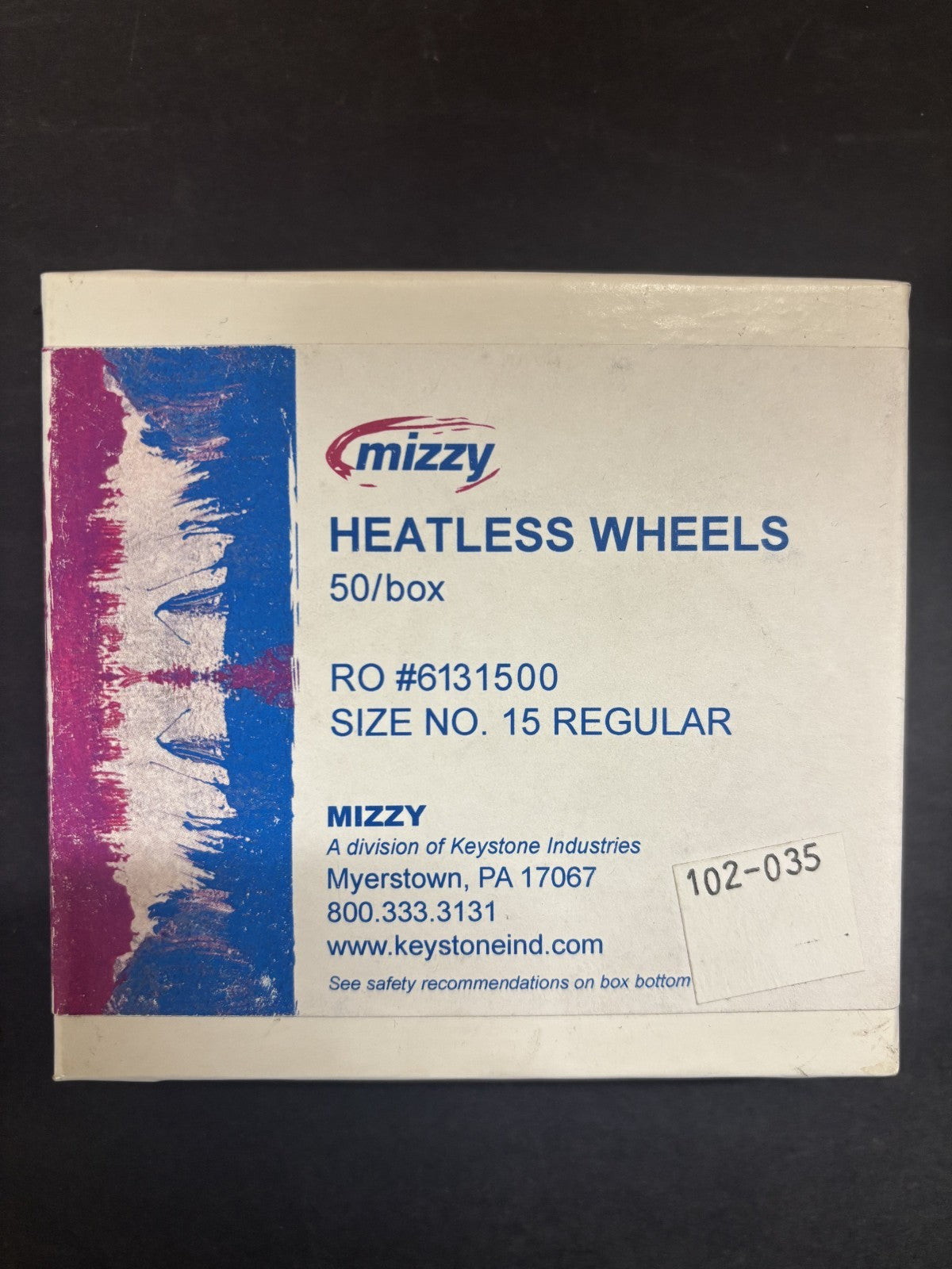 [Mizzy] Heatless Wheel Regular #1, 2, 3, 4, 5, 6, 8, 15 - 50Pkg