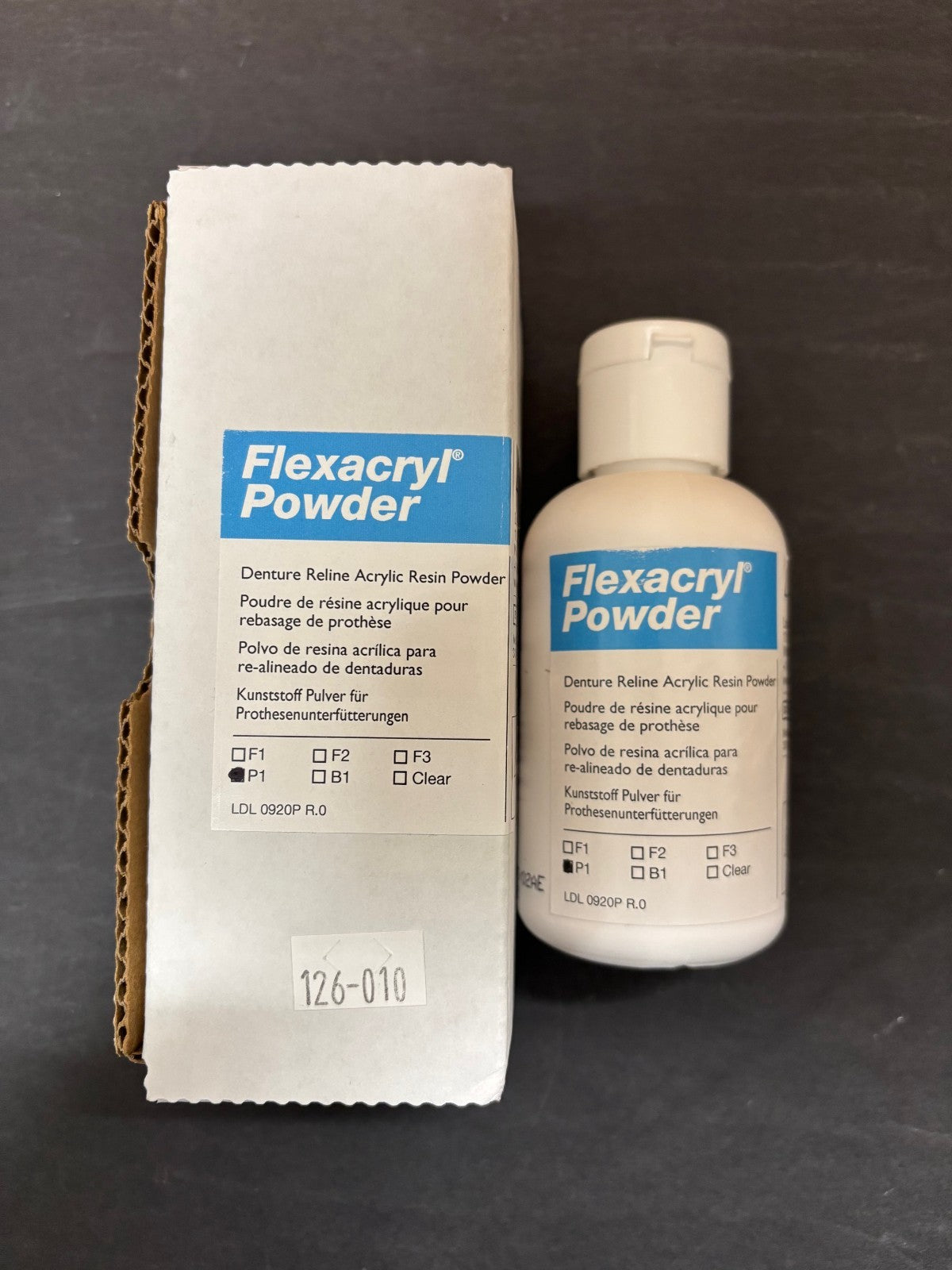 [ Lang ] Flexacry Soft Package ( Clear & P1 ) 100g set, Liquid only, Powder Only